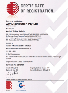 Austral Wright Quality Management System