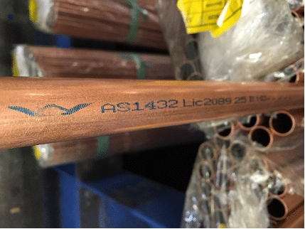 gas LPG plumbing pipe/tube water NEW 5 metre of 6mm copper microbore 
