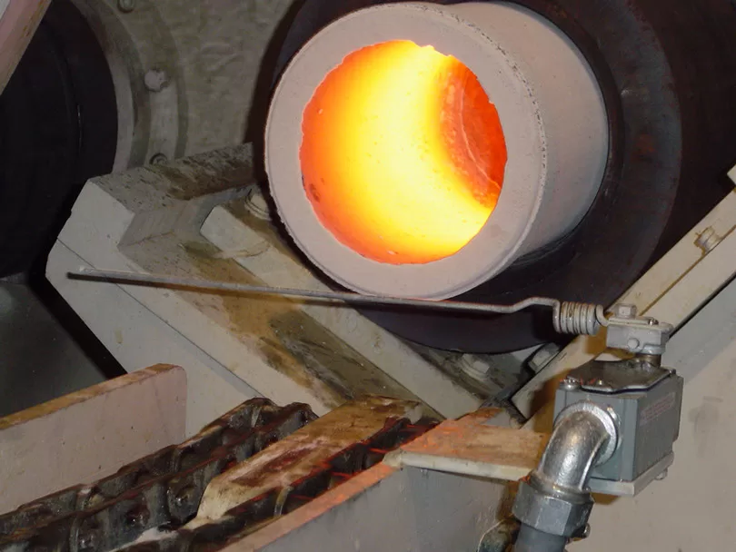Bronze alloy - centrifugal casting machine